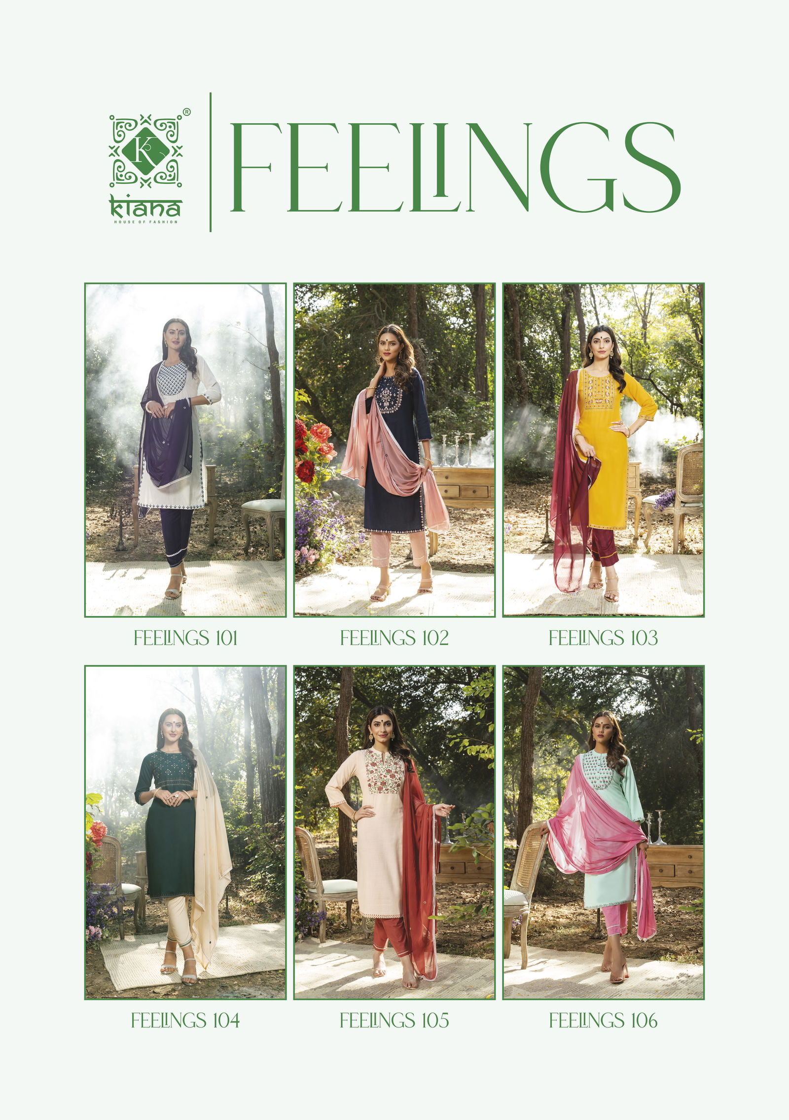 Kiana Feelings Fancy Designer Wholesale Readymade Suits Catalog